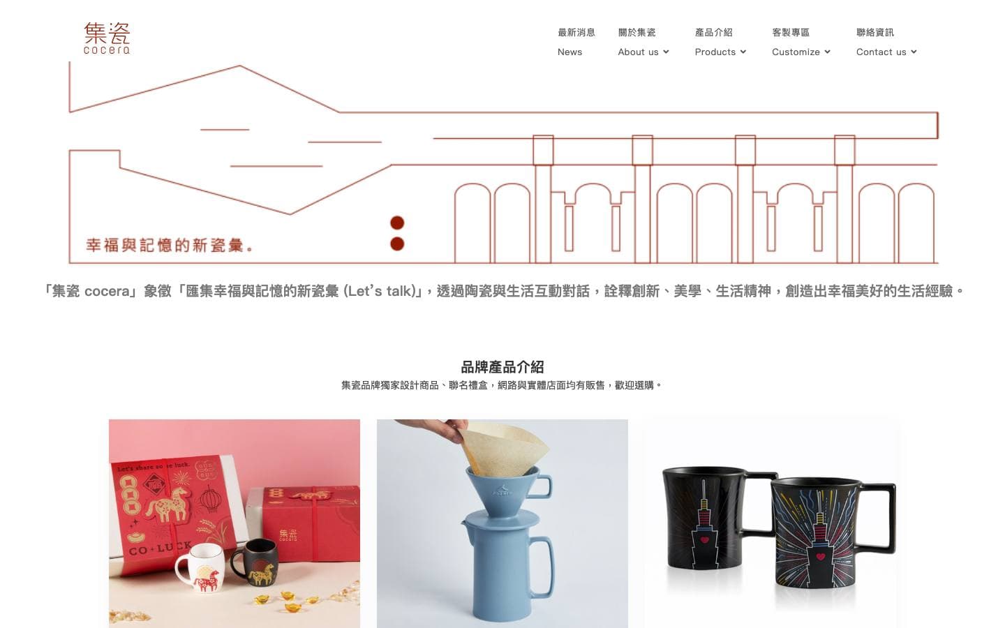 Cocera 品牌形象網站
